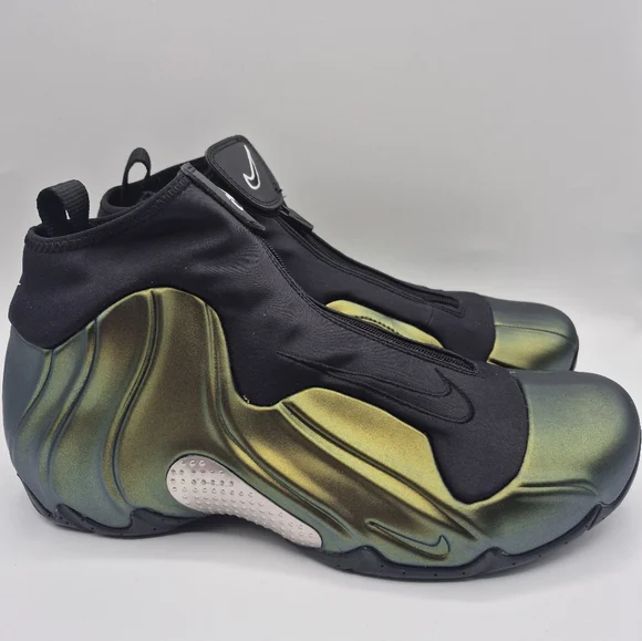 Nike Flightposite Size 9 Mens FV5582-700 Green Goblin Basketball Shoes New